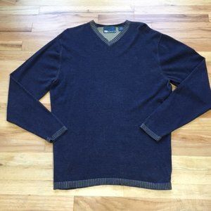 NWOT - Hobie, Men, V-Neck Surf Sweater, Long Sleeve, Navy Blue, size M